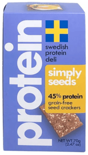swedish protein deli seed crackers